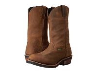 Fashionable Dan Post Cowboy Boots Boots for Men - Albuquerque - Mid Brown Oily On Sale